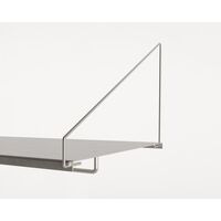 Shelf Library Hanger Shelf 40x80 Stainless Steel