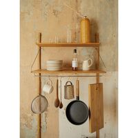 Shelf Library Hanger Shelf 40x80 Stainless Steel