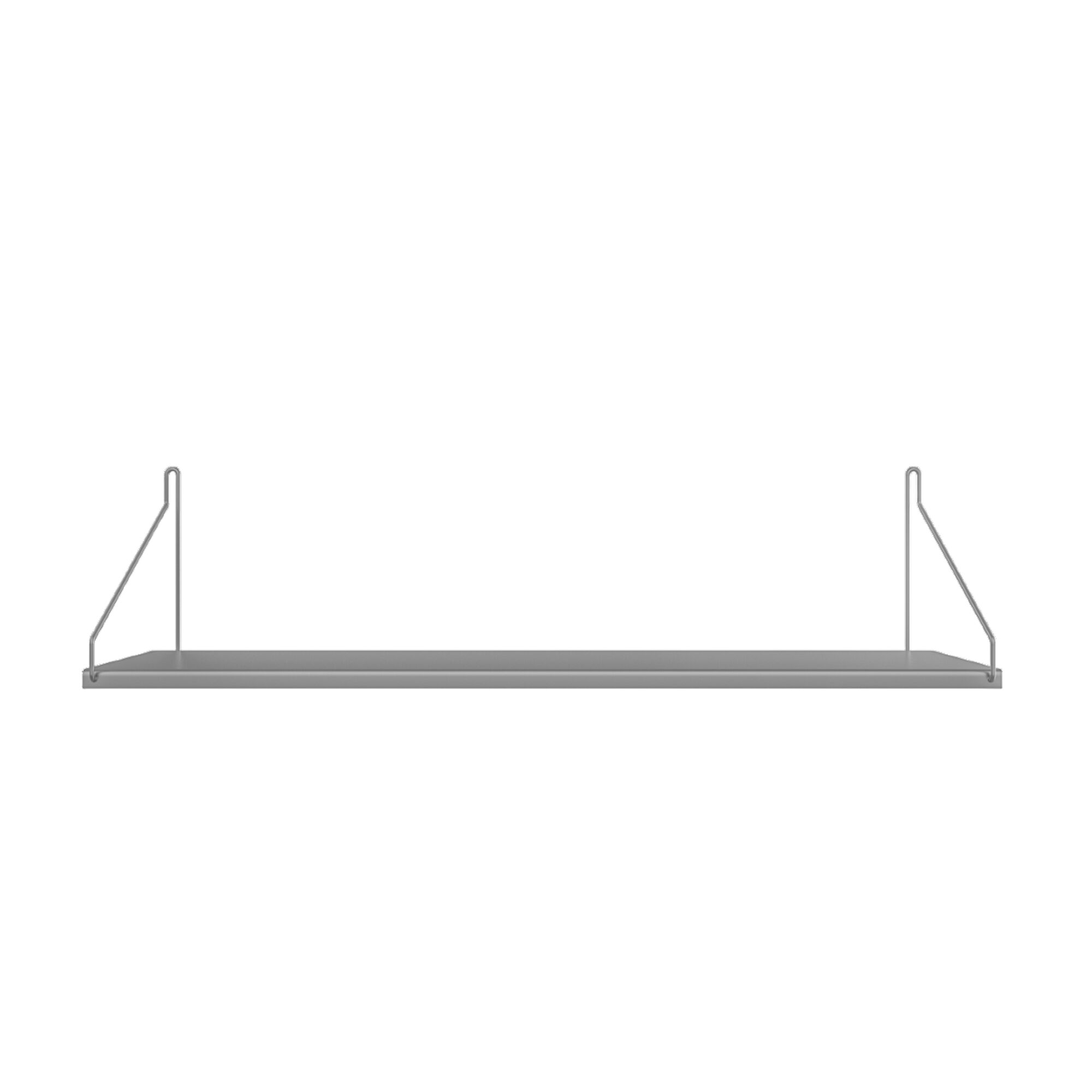 Enkel Hylle 20x80 Rustfritt Stål