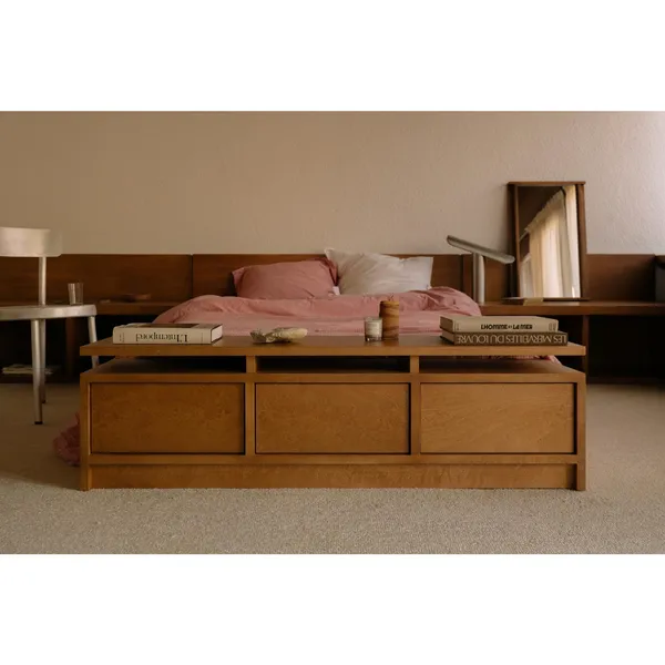Ratio Console Table Warm Brown Bork