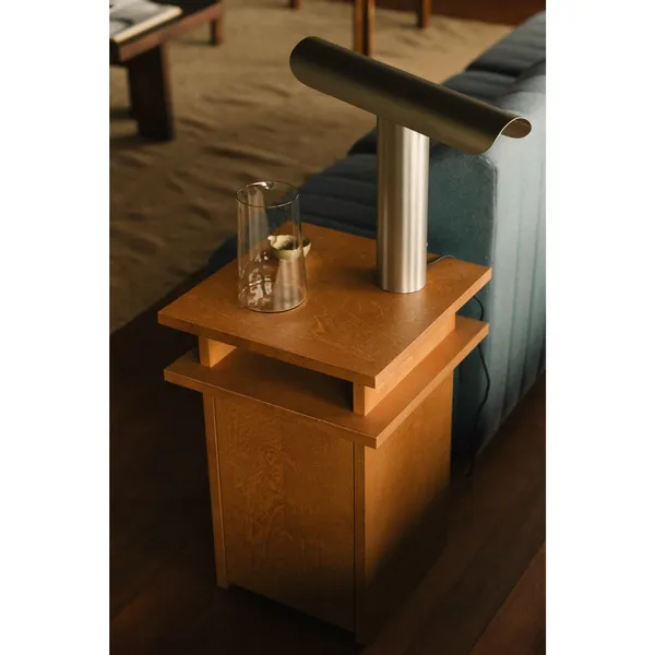 Ratio Side Table Warm Brown Bork