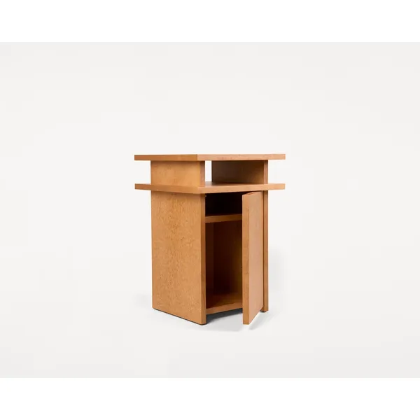 Ratio Side Table Warm Brown Bork
