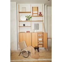 Shelf Library Shelf For Cabinet Natural Oak