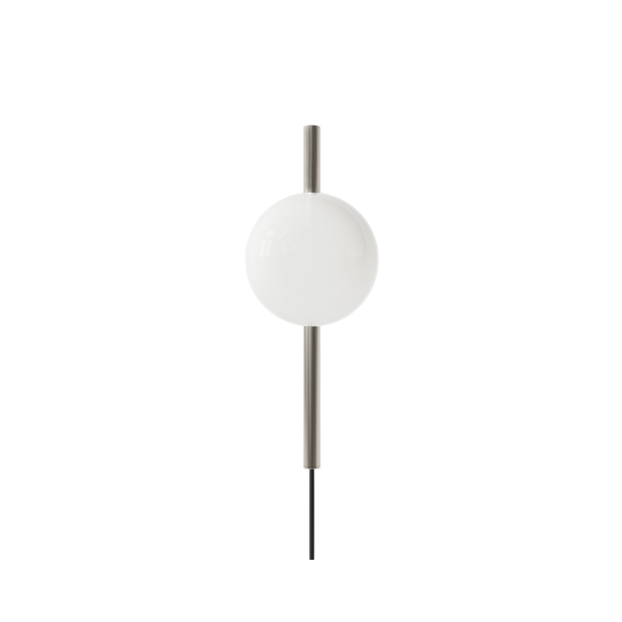 Ovoid Enkel V&auml;gglampa Rostfritt St&aring;l