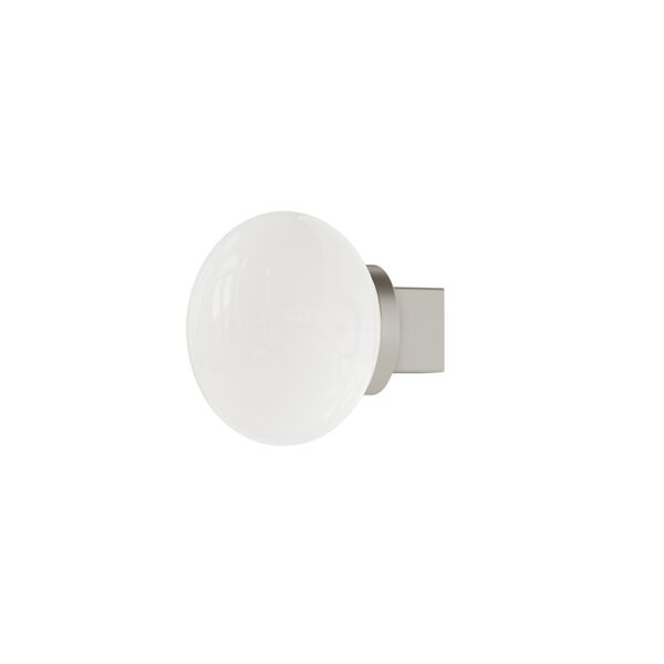 Oval Vegglampe i Rustfritt Stål