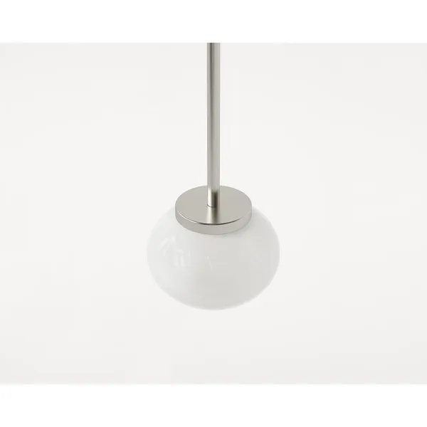 Ovoid Pendelleuchte Edelstahl
