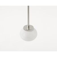 Ovoid Pendelleuchte Edelstahl