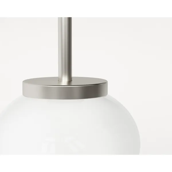 Ovoid Pendelleuchte Edelstahl