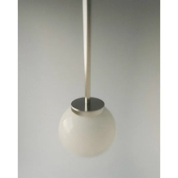 Ovoid Pendelleuchte Edelstahl