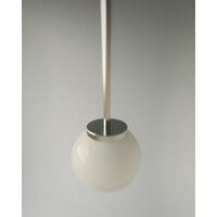 Ovoid Pendelleuchte Edelstahl