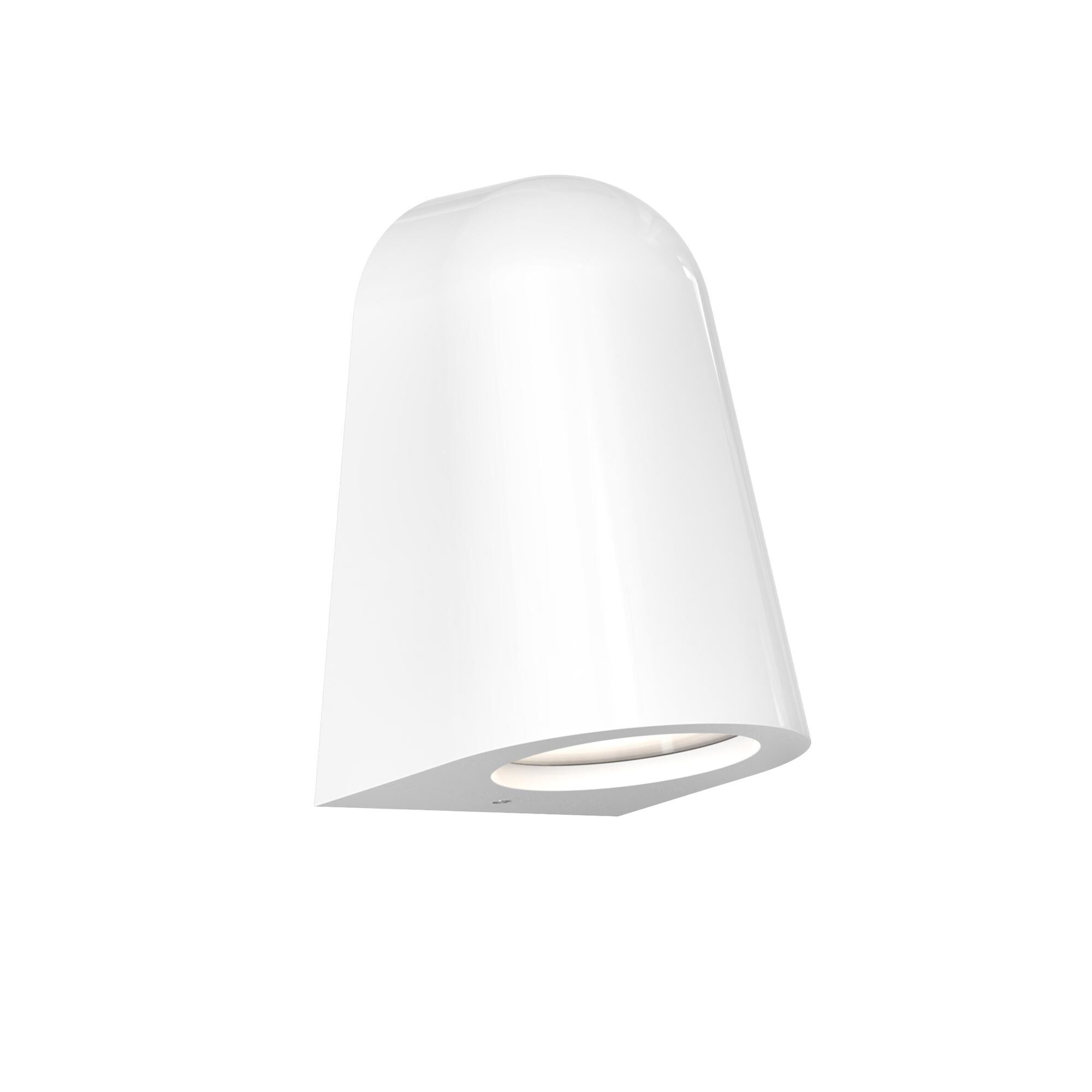 Mast Light V&auml;gglampa Glansglas Vit