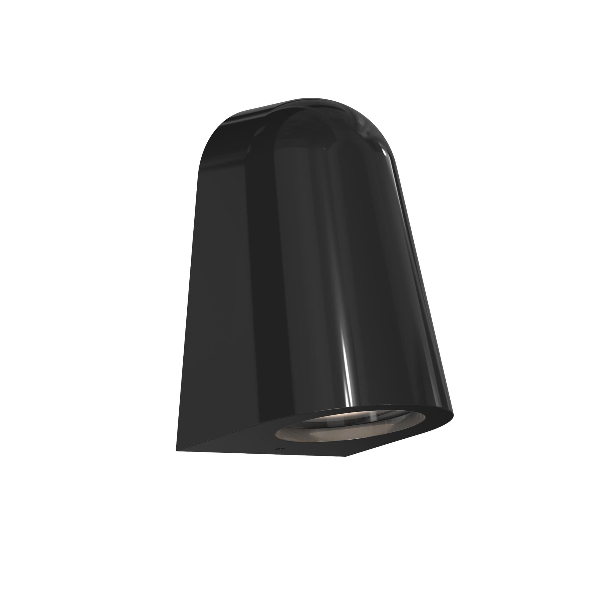 Mast Light V&auml;gglampa Glansglaserad Svart