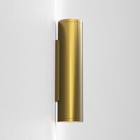 Ava Wall Lamp H30 Brushed Brass