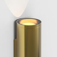 Ava Wall Lamp H30 Brushed Brass