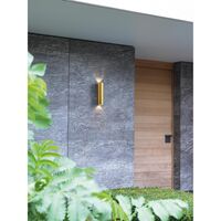 Ava Wall Lamp H30 Brushed Brass