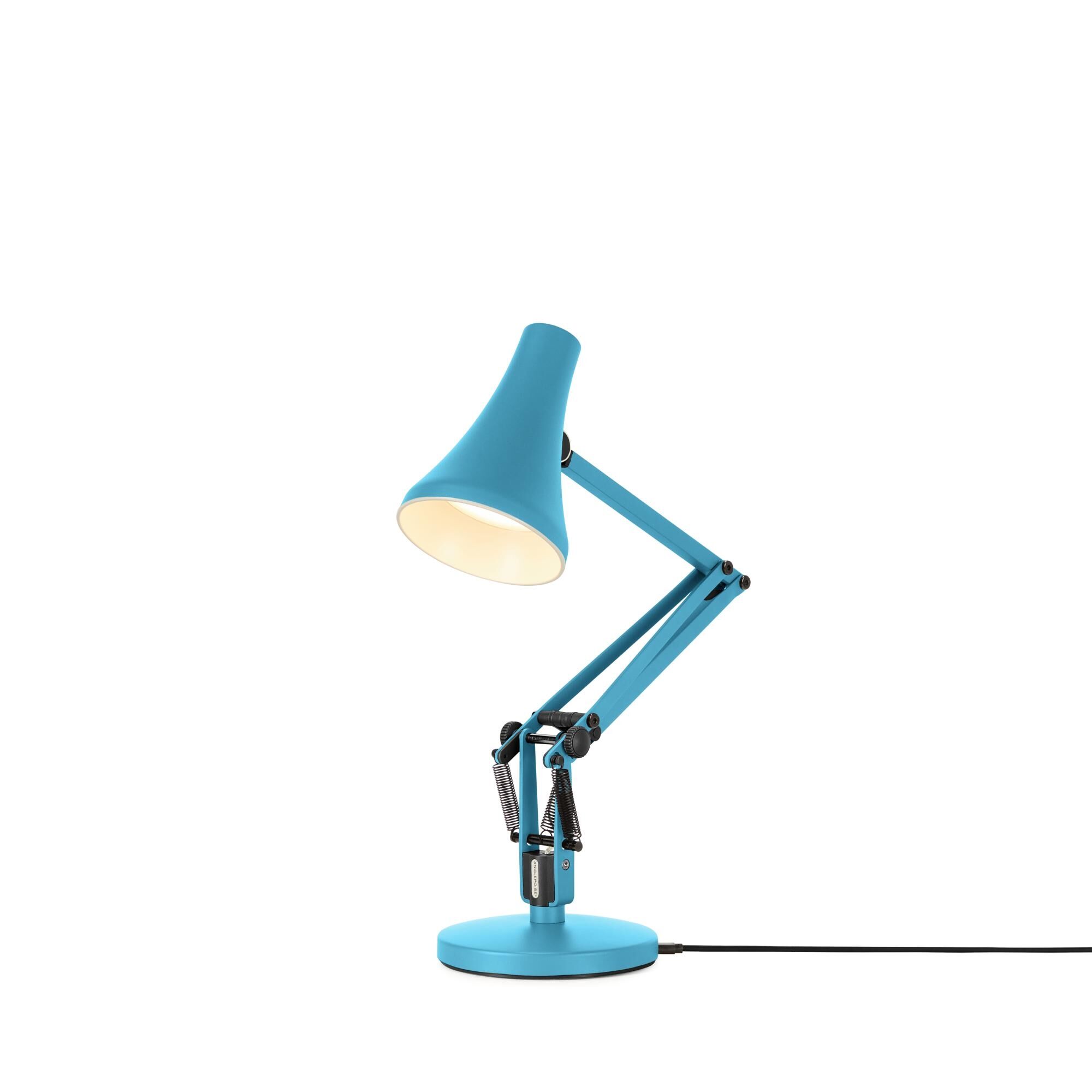 90 Mini Mini Skrivebordslampe Turkis Blå