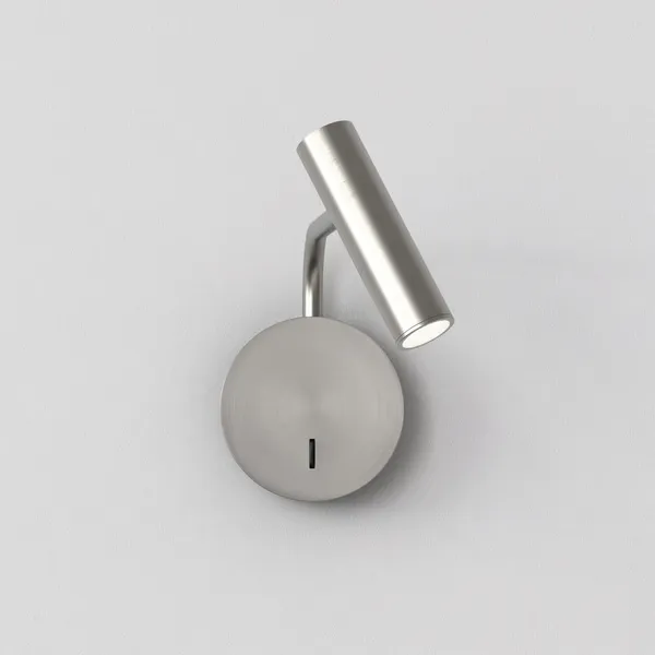 Enna Wall Lamp WITH LED Matt Nickel