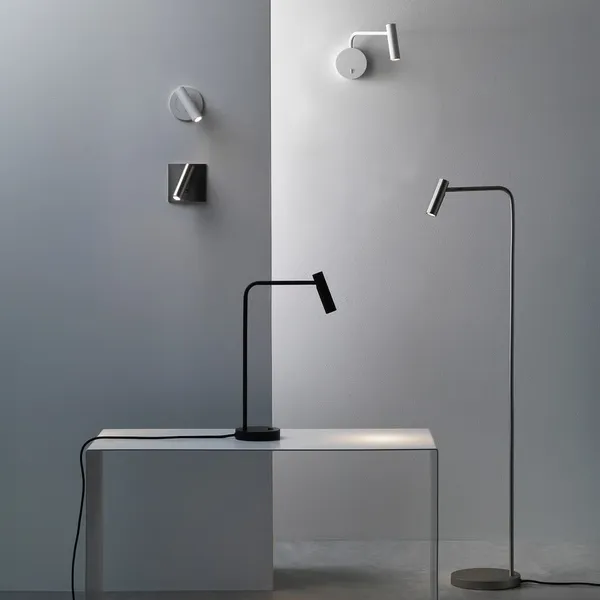 Enna Wall Lamp WITH LED Matt Nickel