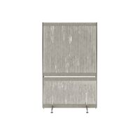 Anto Room Divider High Steel/Fair Grey
