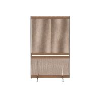 Anto Room Divider High Steel/ Brown