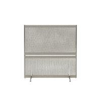 Anto Room Divider Wide Steel/Fair Grey