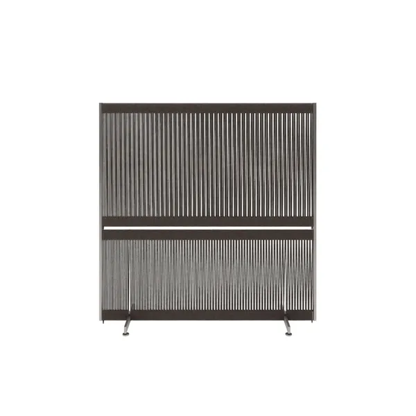 Anto Room Divider Wide Steel/Dark Grey