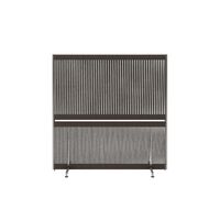 Anto Room Divider Wide Steel/Dark Grey