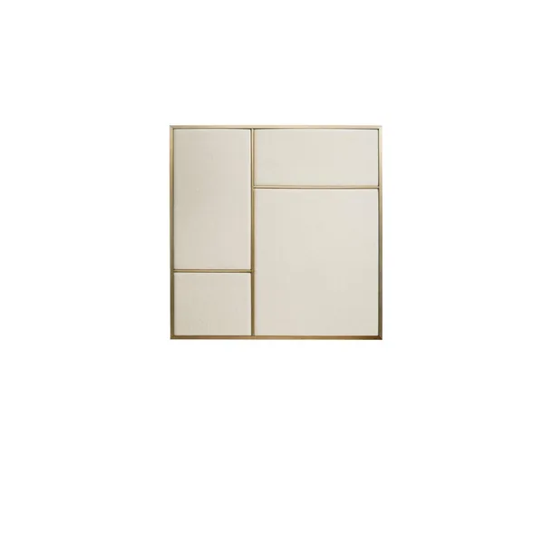 Nouveau Pin Notice Board Medium Messing/ Canvas