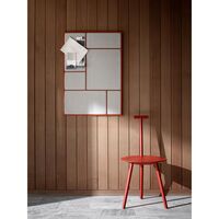Nouveau Pin Notice Board Large Brass/Canvas