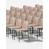 Flax Stacker Spisebordsstol Natural Flax