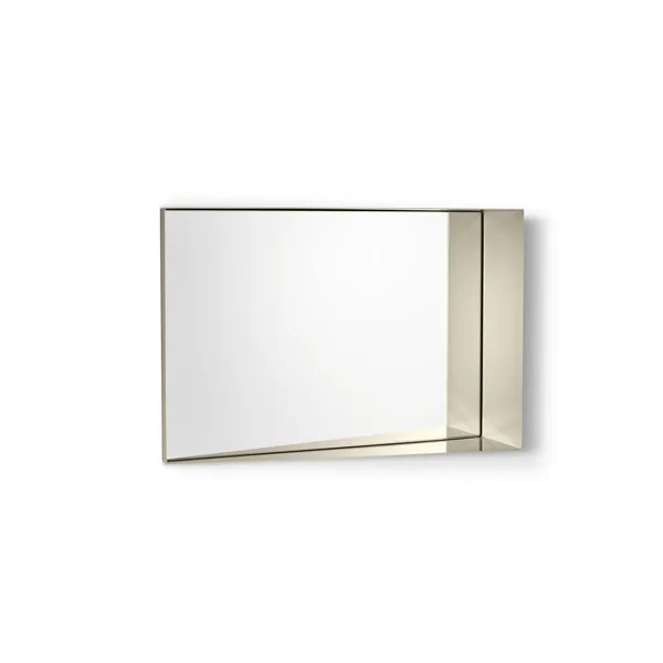 Beak Mirror Small Cream