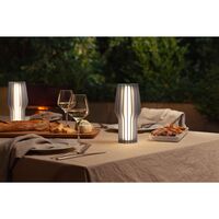 Radiant Bærbar Lampe H25 Perlebeige