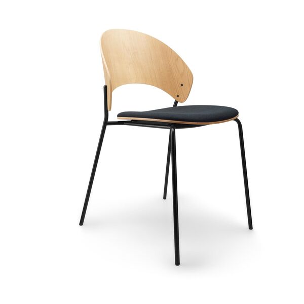 Dosina Dining Chair Oak/ Black