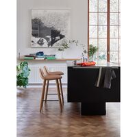 Yuuga Barstol H65 Eg/Sort