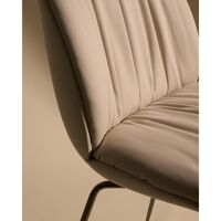 Beetle Soft Barstol H67 Sort Krom/Reales 001
