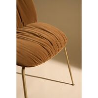 Beetle Soft Spisestol Sort Krom/ Amerikansk Valnøtt/ Belsuede Speical/Dedar 132