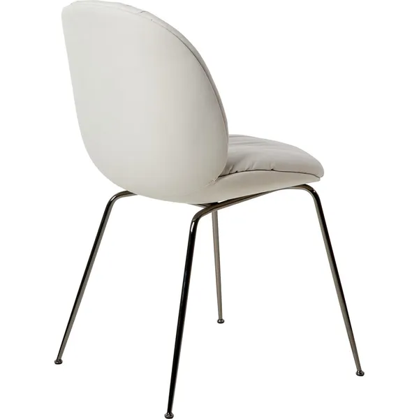 Beetle Soft Spisebordsstol Sort Krom/Reales/Limonta 001