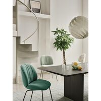Beetle Soft Spisebordsstol Sort Krom/Reales/Limonta 001