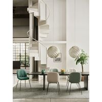 Beetle Soft Spisebordsstol Sort Krom/Reales/Limonta 001