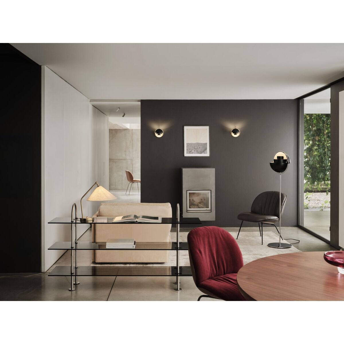 Beetle Soft Sessel Schwarz/ Glattleder