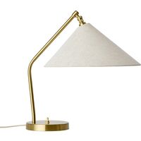 Gräshoppa Bordlampe Messing/Canvas