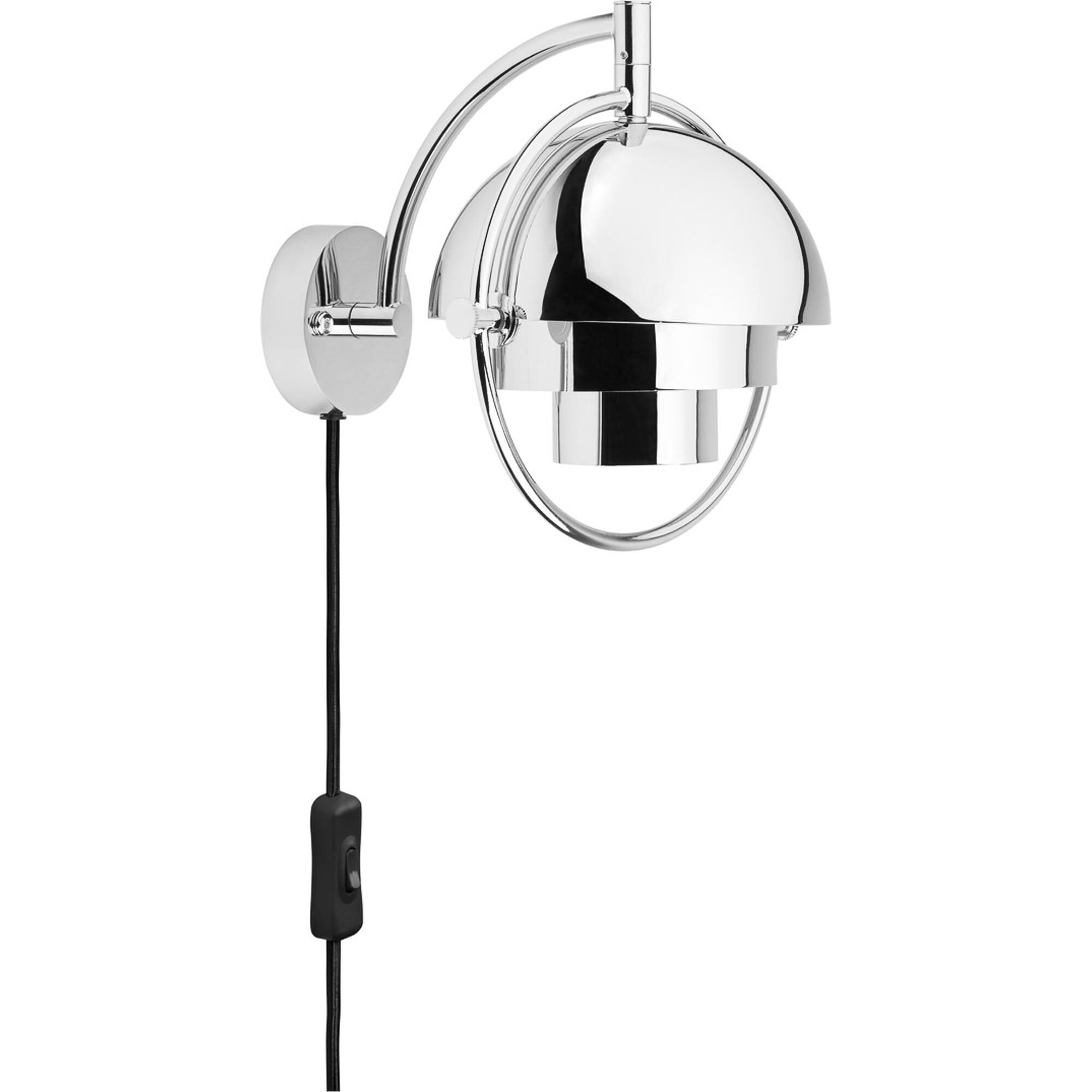 Multi-Lite Applique Murale Chrome