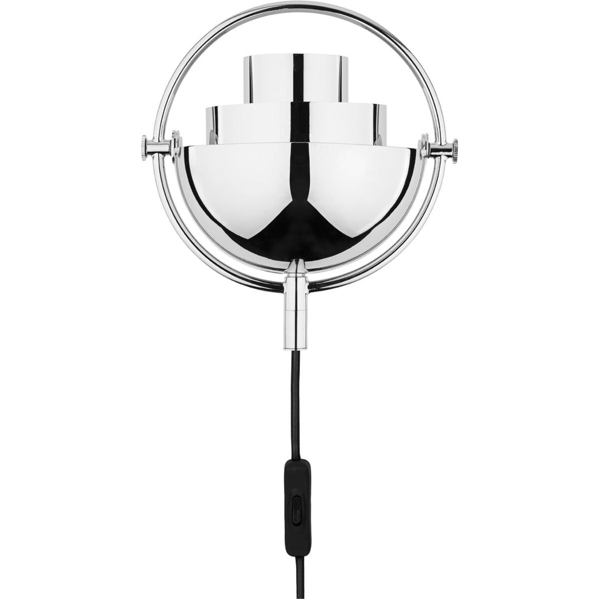 Multi-Lite Lámpara de Pared Cromo