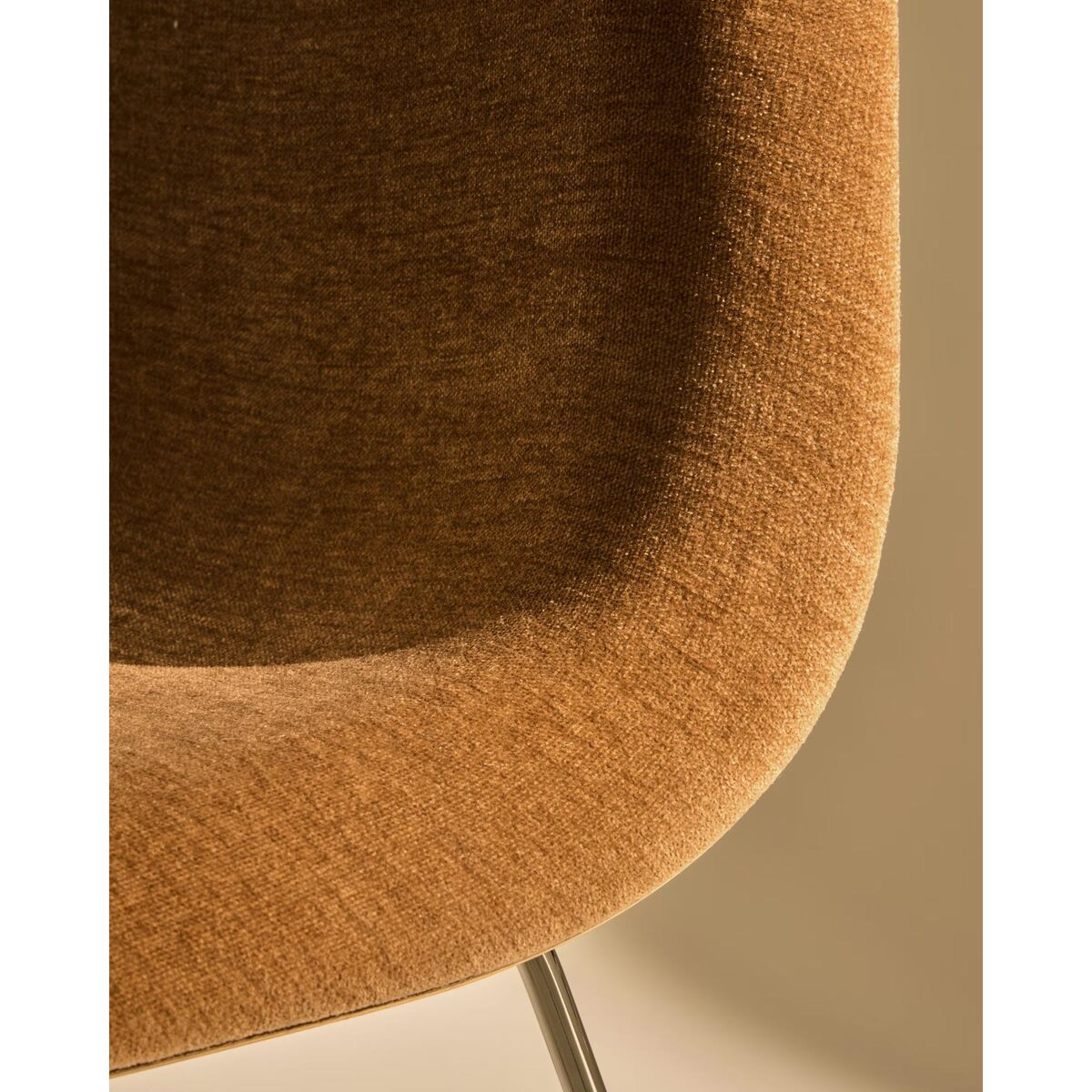 3D Spisestol Rustfritt Stål/amerikansk Valnøtt/Belsuede Spesial Dedar 132