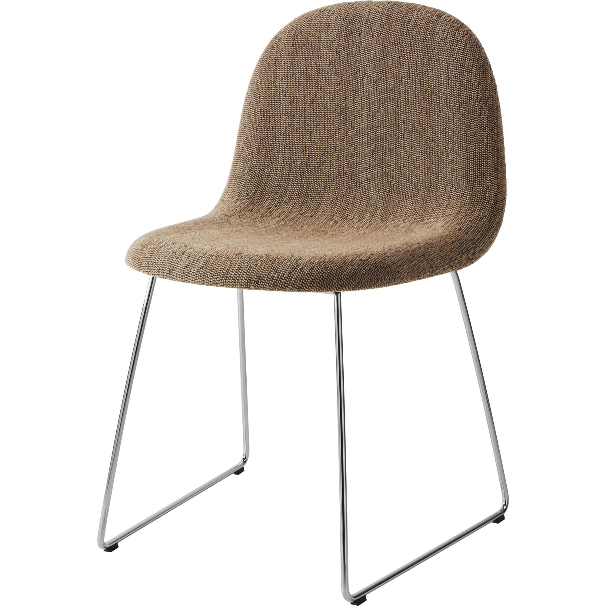 Chaise de Salle à Manger 3D en Acier Inoxydable/bouclé 005