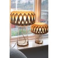 Signature 25 Table Lamp Amber/ Birch
