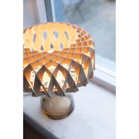 Signature 25 Table Lamp Amber/ Birch