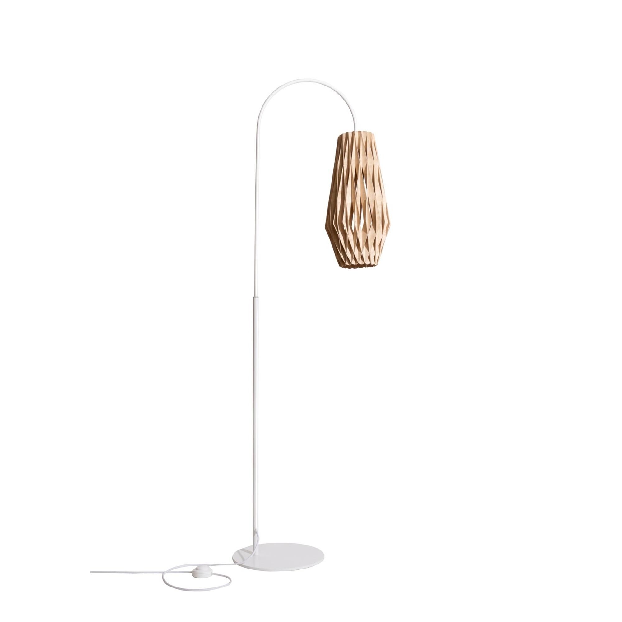 Signature 20/42 Gulvlampe Hvid/Birk