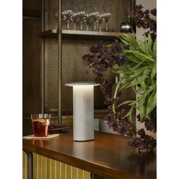Solae Portable Lamp Warm Gray