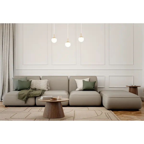 Decor Lebenskreis- Pendelleuchte Ø11 Weiß Leitung